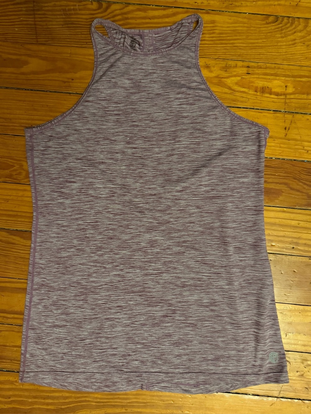 Born Primitive purple heathered workout tank top